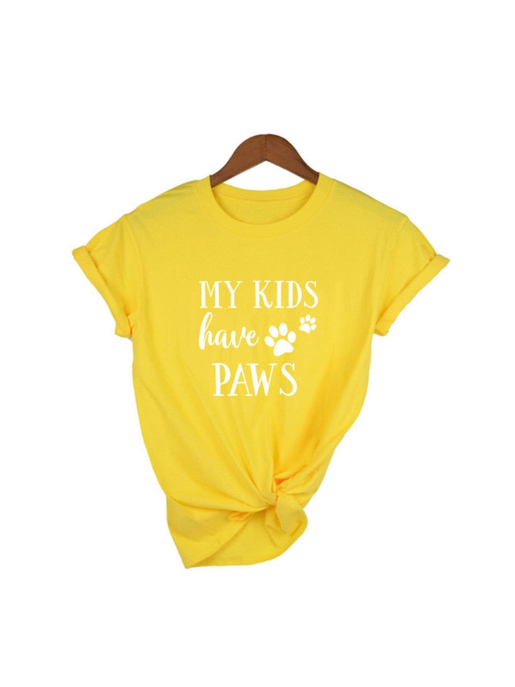 Shirt - My Kids Have Paws T-Shirt