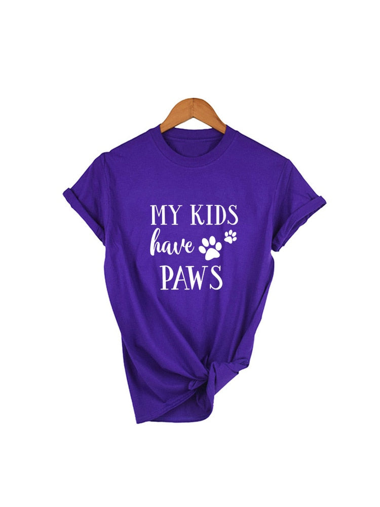 Shirt - My Kids Have Paws T-Shirt