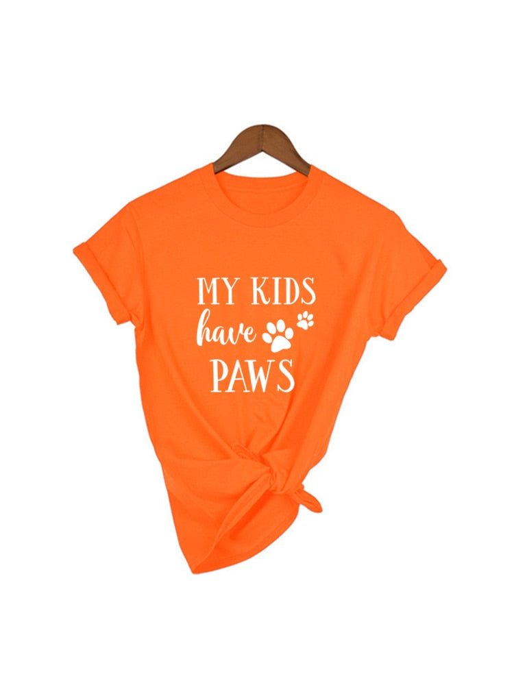 Shirt - My Kids Have Paws T-Shirt