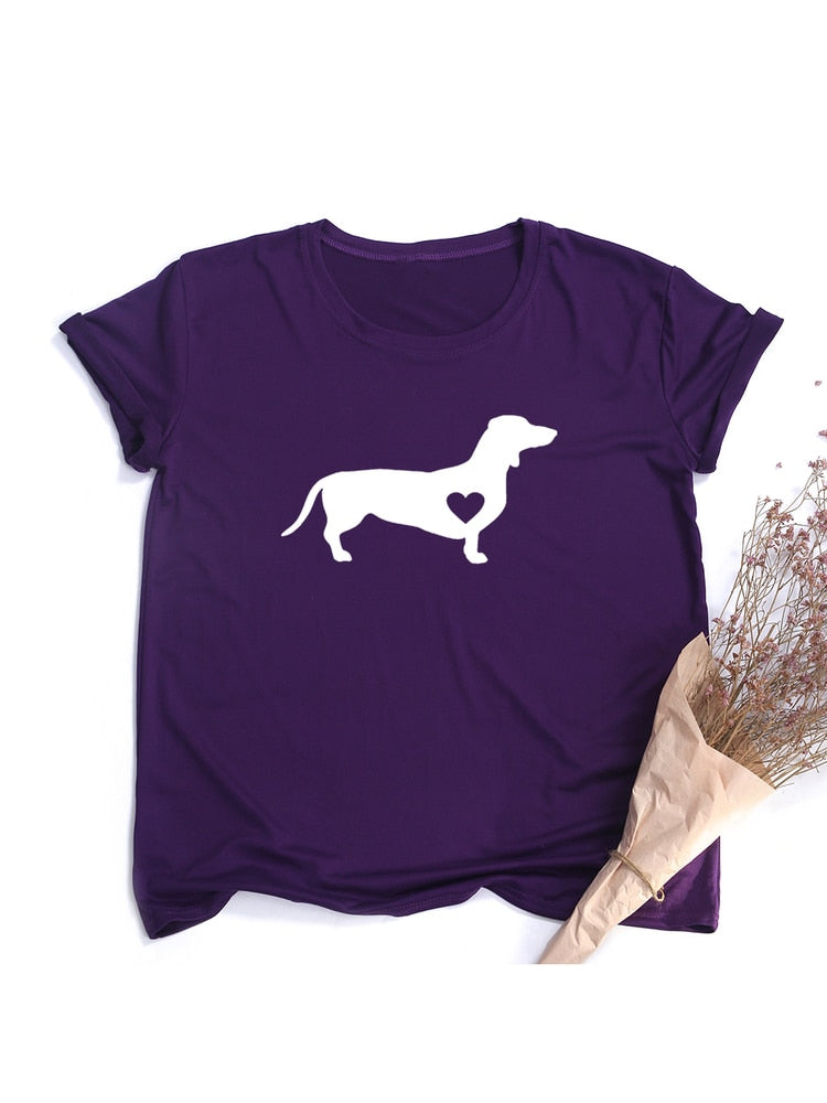 Dog Heart T-Shirt Dog