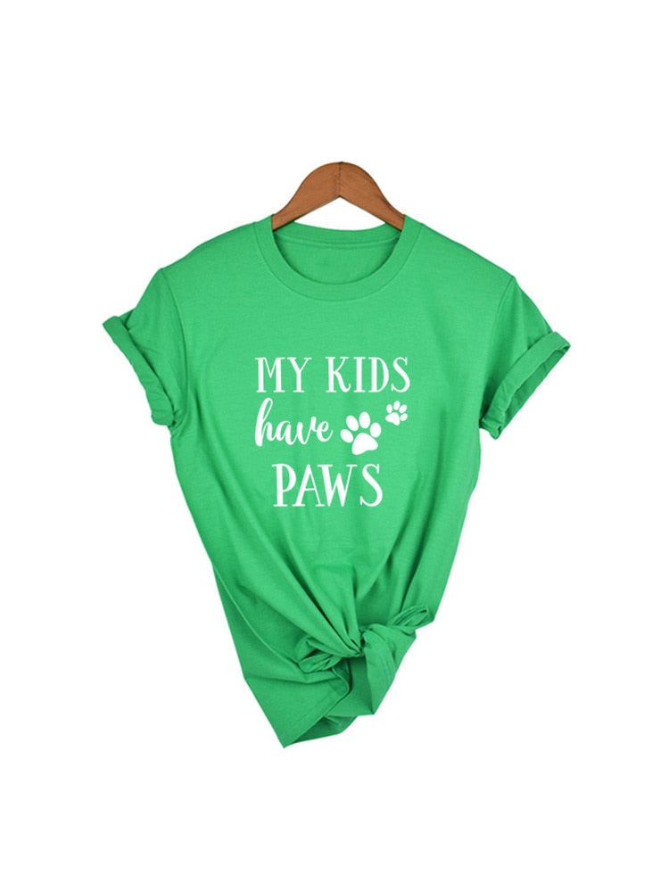 Shirt - My Kids Have Paws T-Shirt