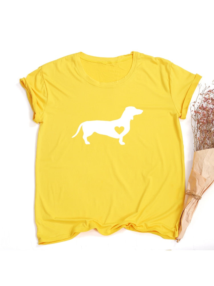 Dog Heart T-Shirt Dog